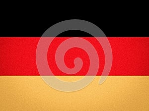 TheÃÂ flagÃÂ ofÃÂ Germany, tricolor flag, Illustration image photo